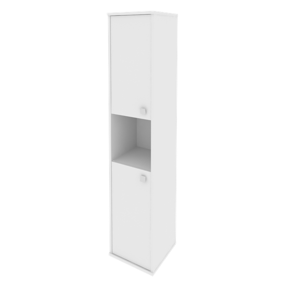 Стайл Шкаф высокий узкий левый Л.СУ-1.5 (L)  412*410*1980