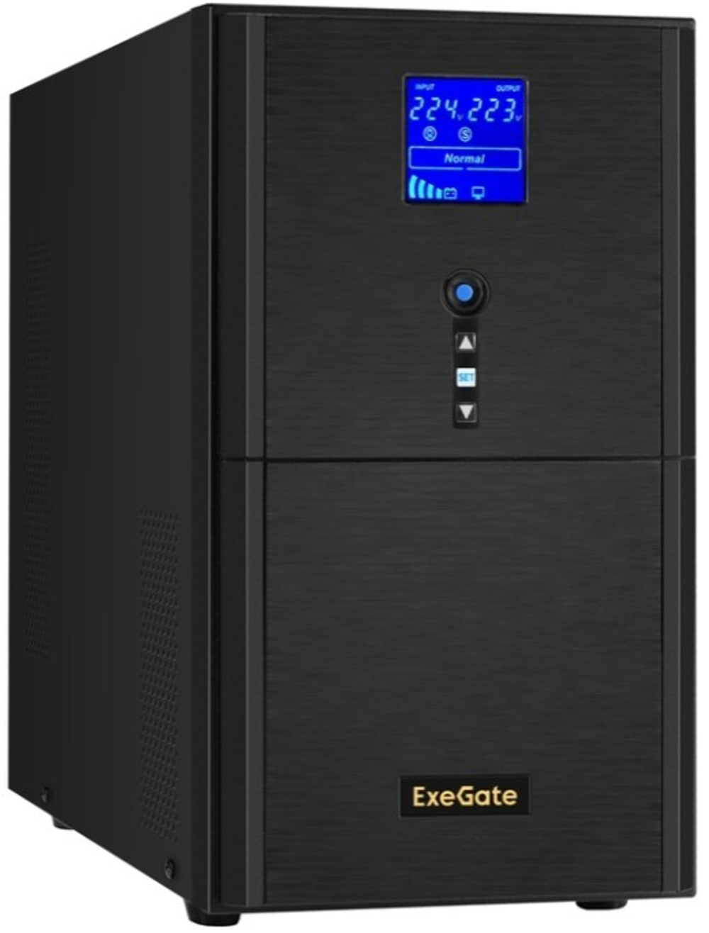 Источник бесперебойного питания  Exegate SineTower SN-3000.LCD.AVR.3SH.1C13.RJ.USB