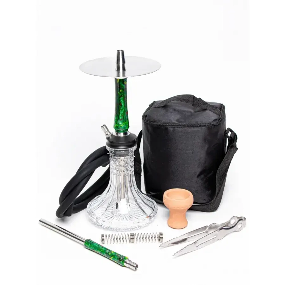 Кальян SKY Mini (чаша, щипцы, шахта, мундштук, шланг, сумка)