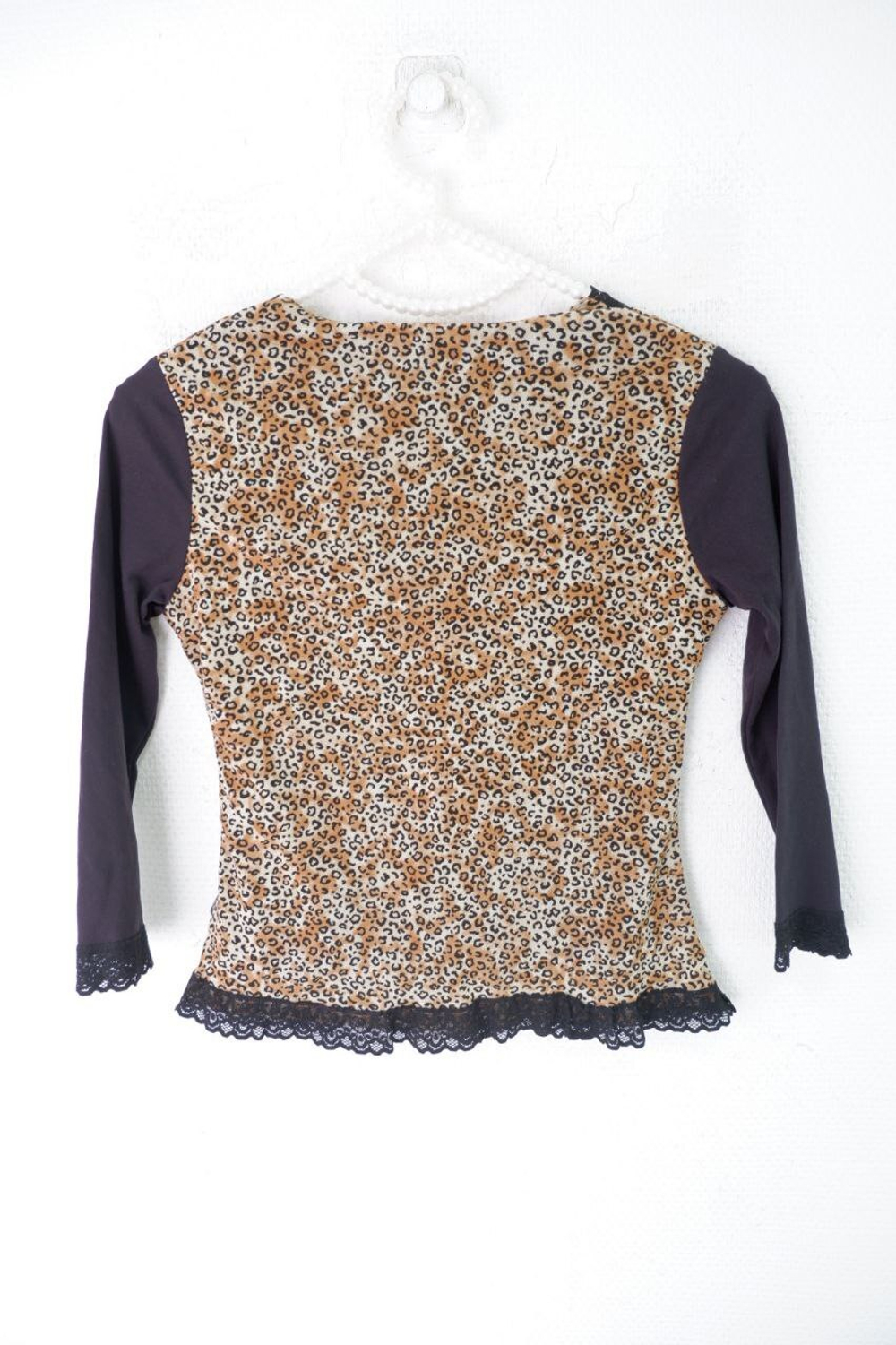 Кофта с анималистическим принтом на 11/14 лет