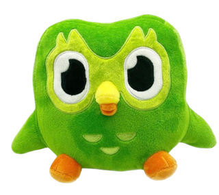 Мягкая игрушка Сова Duolingo