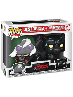 Фигурка Funko POP! Games D&D S2 Drizzt and Guenhwyvar 2PK 83721