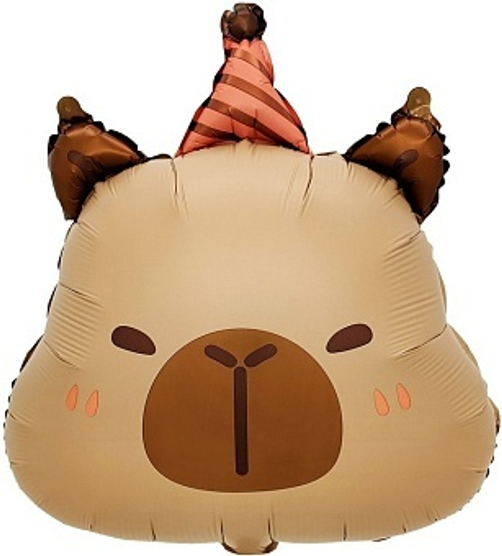 К Фигура Капибара в колпачке 61 см.