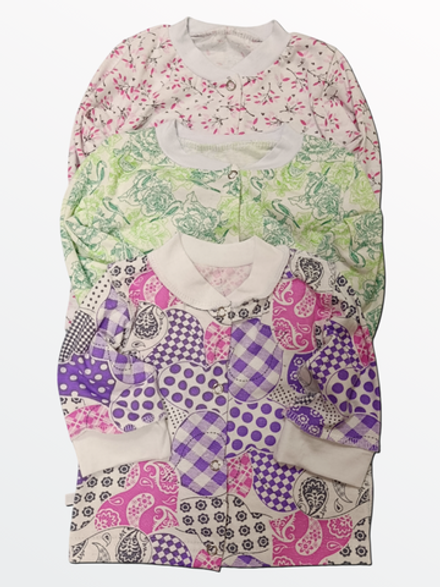 ККН Кофточка ясельная кулирка набивка (74)