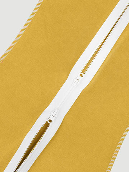 Комплект для новорожденного Mjölk Mustard {пеленальный кокон, шапочка, антицарапки}