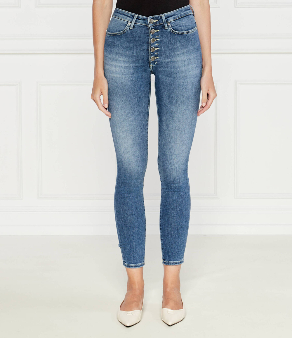 Джинсы IRIS DONDUP - made in Italy - голубой(DP450B DS0334D GW8)