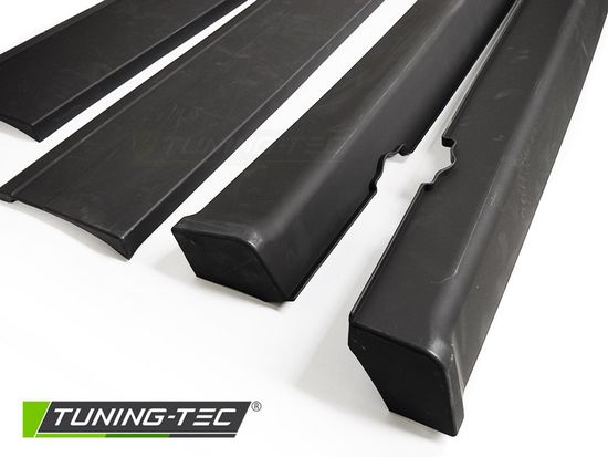 Накладки на пороги + молдинги SPORT STYLE для BMW E30 82-90 4D