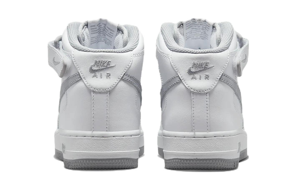 Air force 1 grey and white sale