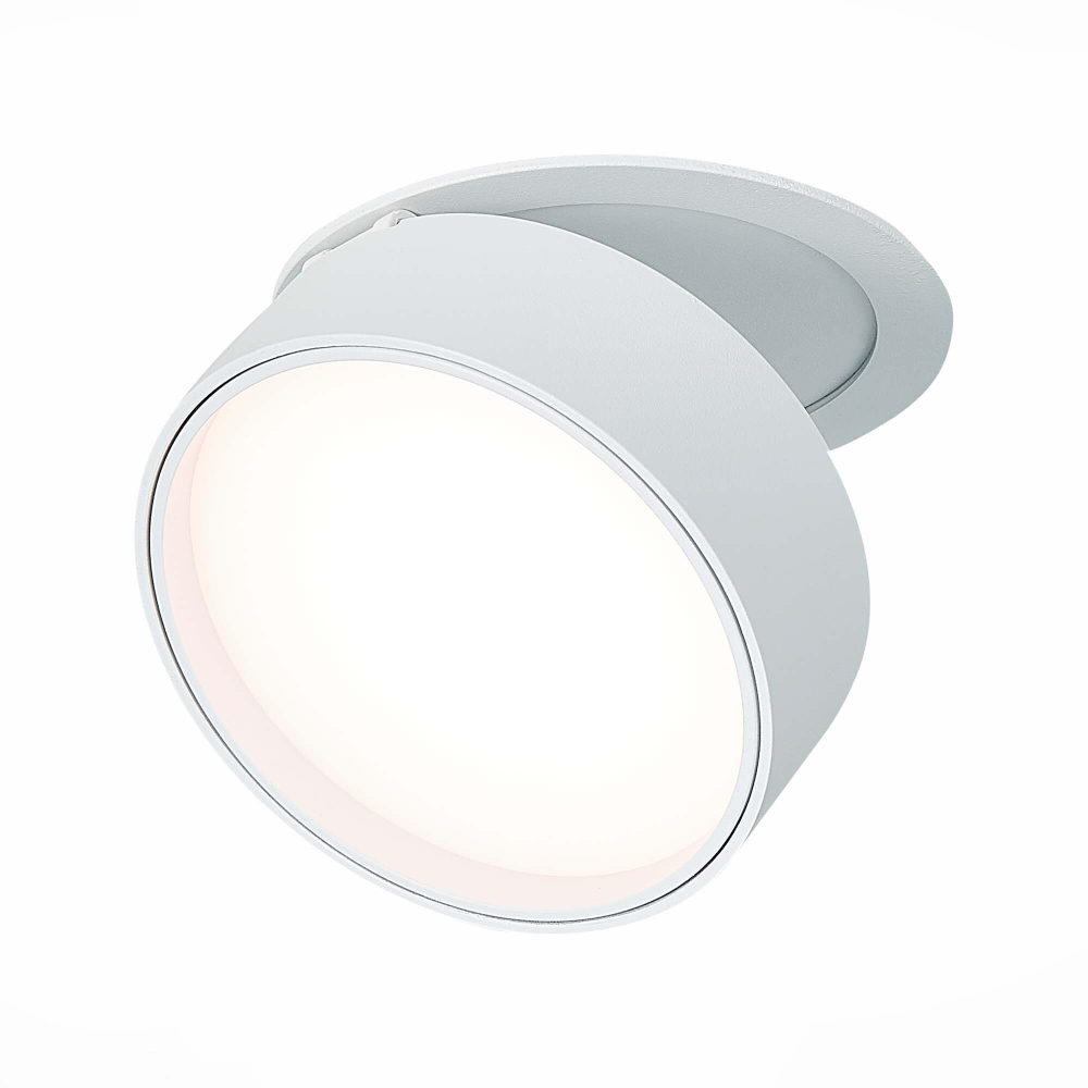 ST651.538.14 Встраиваемый поворотный светильник Белый LED 1*14W 3000K 1 100Lm Ra&gt;90 120° IP20 D105xH68 170-240VV Встраиваемые светильники