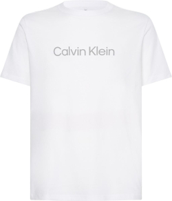 Мужская теннисная футболка Calvin Klein PW SS T-shirt - белый