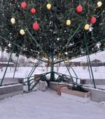 Уличная елка ствольная "Альпийская сосна" (леска) от 3 до 22 м