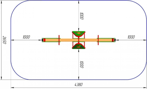 Качалка-балансир КБ-30.2