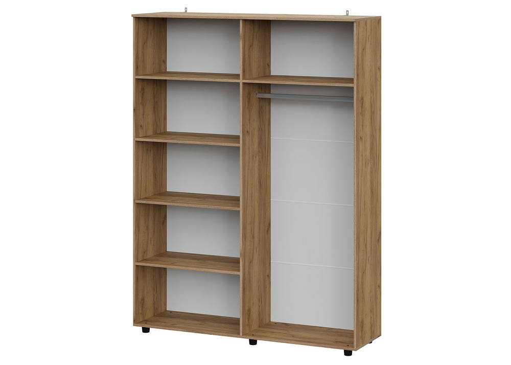 Шкаф 4-створчатый «Байкал» Графит