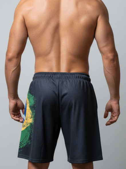 Шорты спортивные тренировочные Bad Boy World BJJ черный