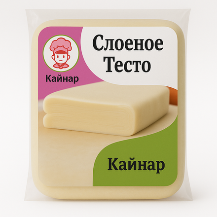Тесто слоенное Акнар 900 гр