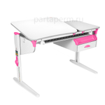 Растущая парта Дэми СУТ 45 с лотком и тумбой ТСН.07 (1200×565 мм)