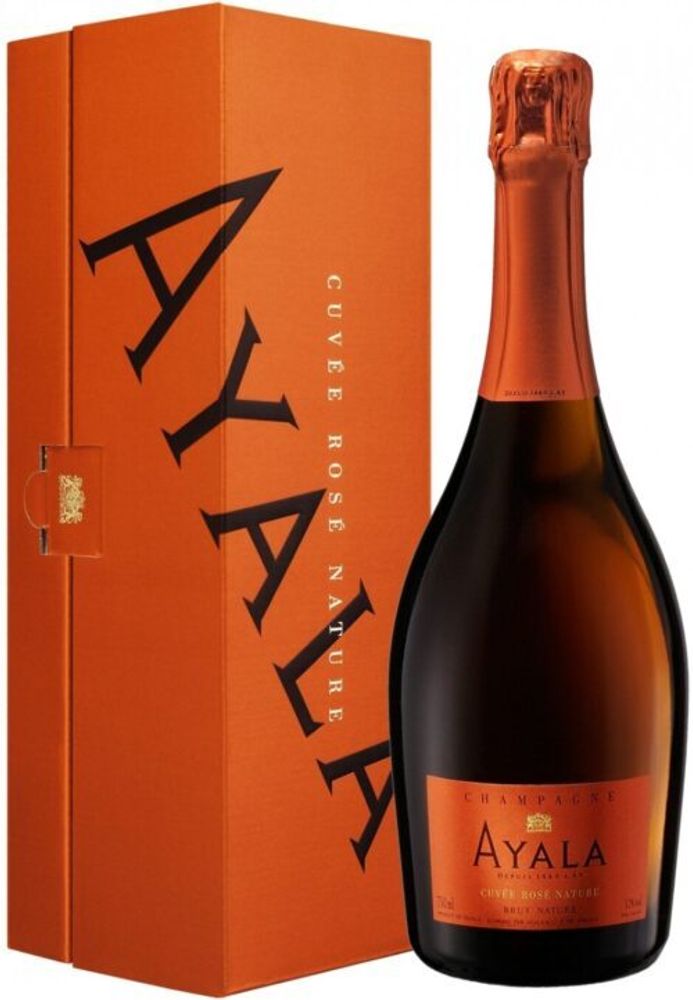 Ayala, Cuvee Rose Nature Brut gift box