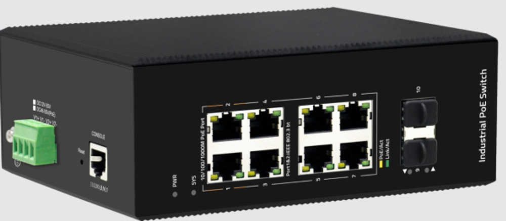 Коммутатор промышленный GIGALINK GL-SW-G206-8PSG(BT)