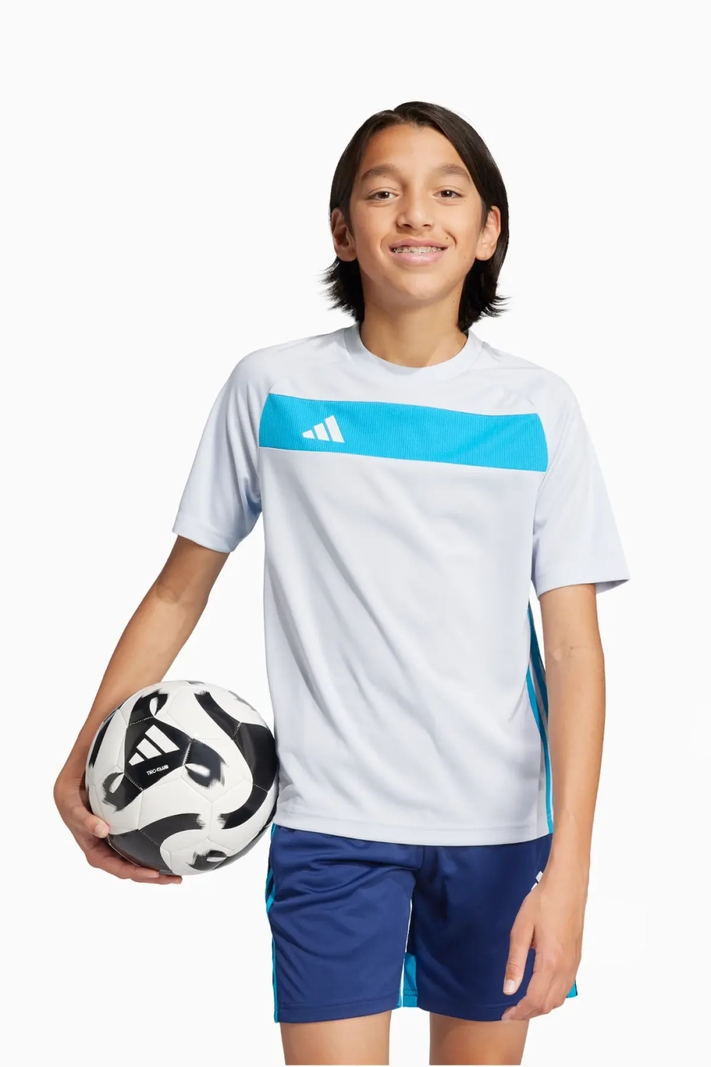 Футболка adidas Tiro 25 Essentials Junior - белый