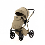 Детская универсальная коляска Adamex Delta Natura - DN-13 Olive (оливковый, ткань)