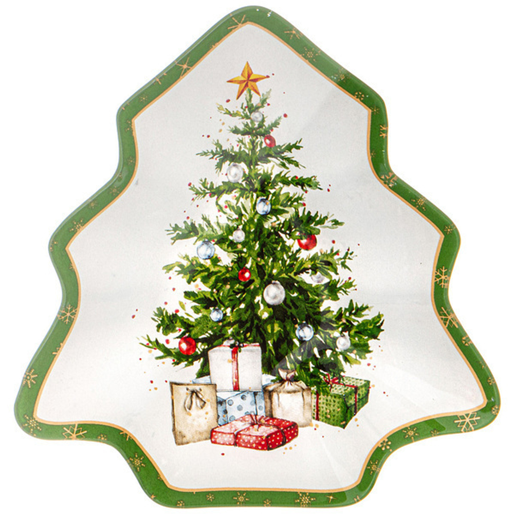 Блюдо сервировочное 20см «Рождественская сказка»