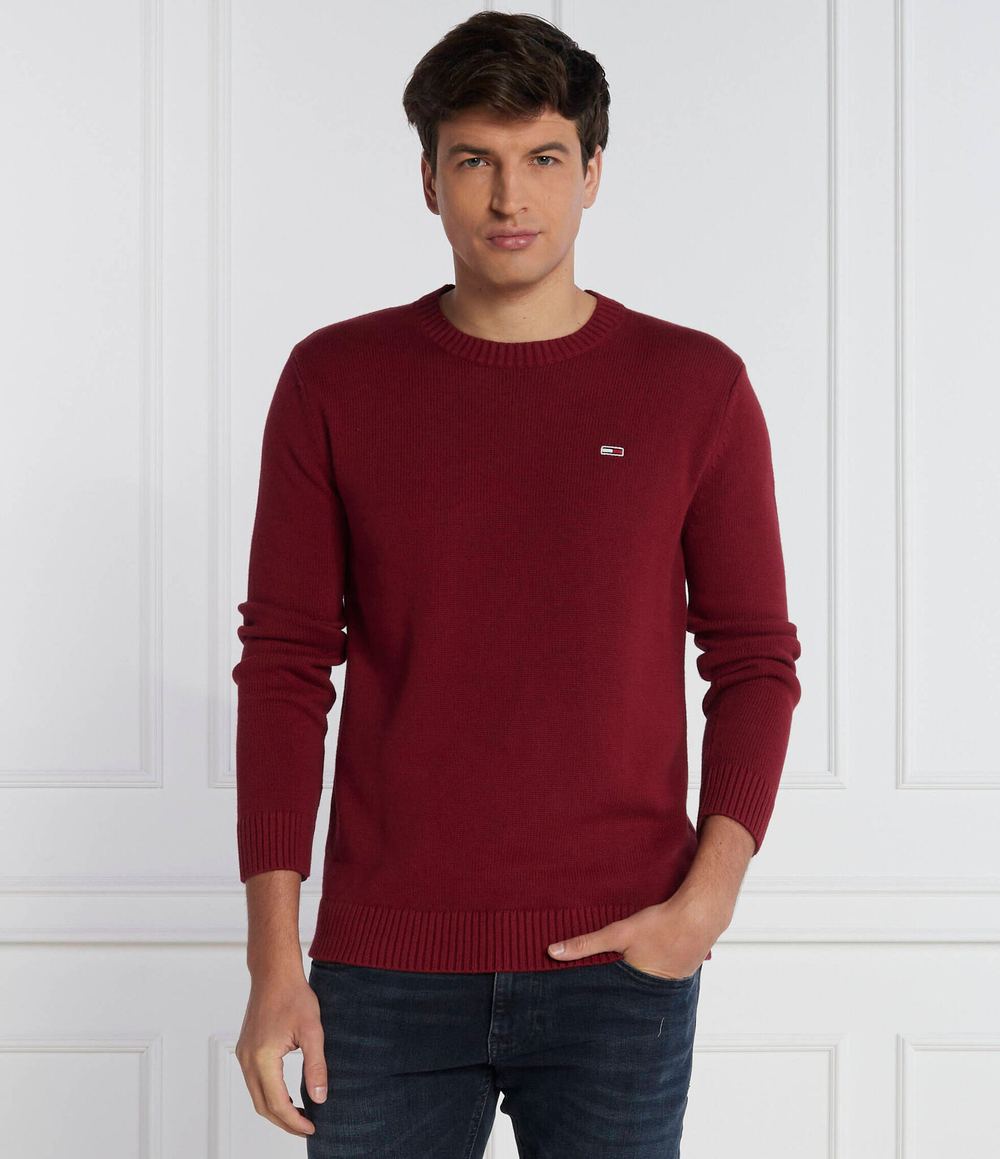 Свитер Tommy Jeans - бордовый(DM0DM11856)