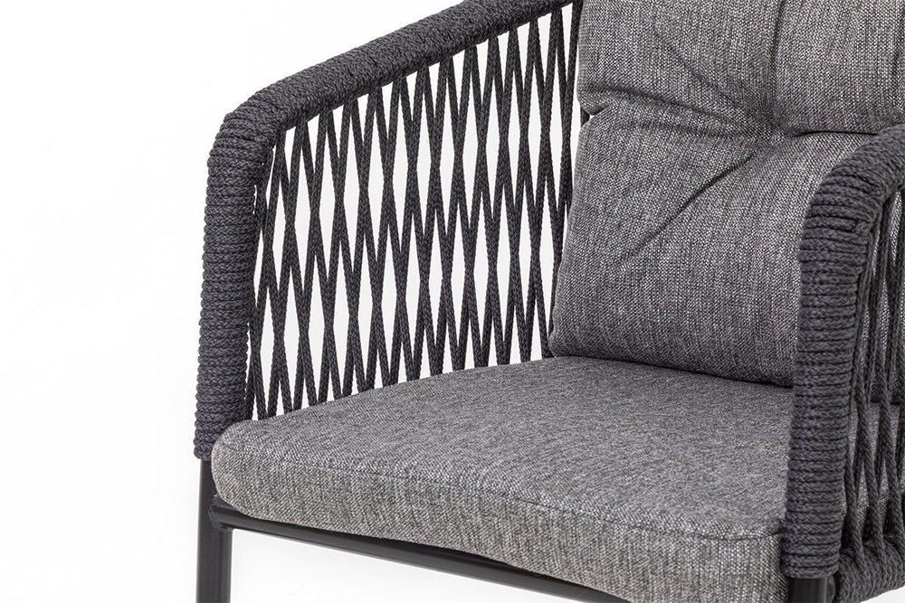 Стул-кресло Marseille плетёное из роупа