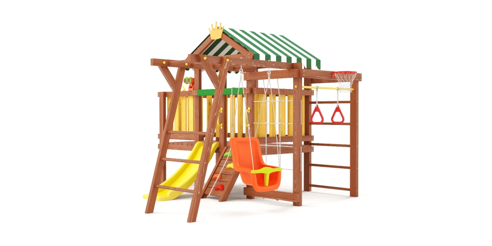 Деревянный игровой комплекс для малышей Baby-2 (play)