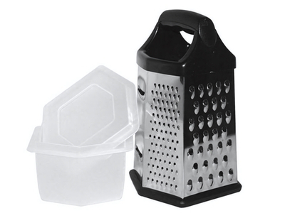 Терка 6-ти гранная 20см с контейнером, GR-002-8