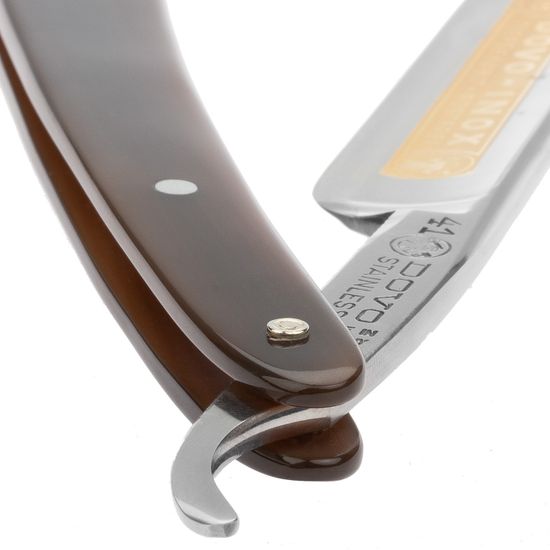 Опасная бритва Dovo Inox Bueffelhorn 5/8