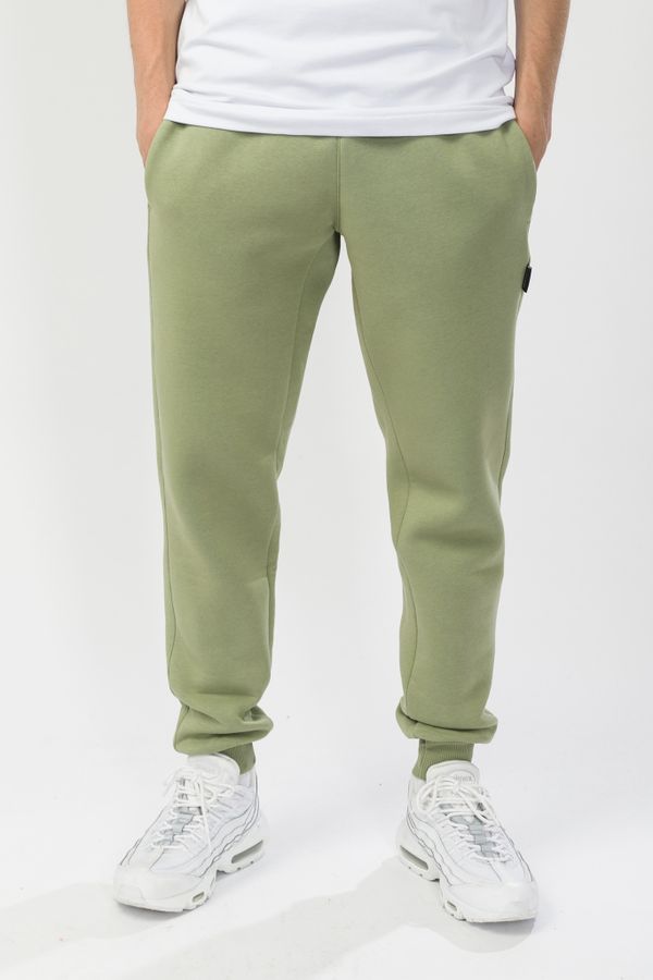 Штаны спортивные CODERED Basic Оливковые бледные - фото 1