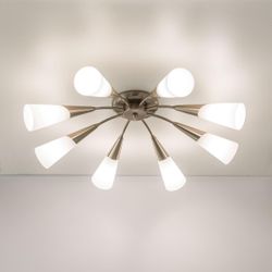 Citilux Фокус CL103181 Люстра потолочная Матовый Хром