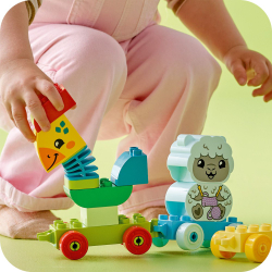 Конструктор LEGO DUPLO 1846 10412 Первый поезд с животными — фото 14