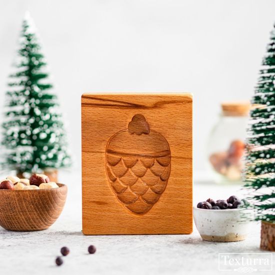 Пряничная форма Шишка (серия Новогодние игрушки)