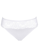 Высокие хлопковые трусики-слипы Belle Cotton (Размер: L) (Цвет: телесный)