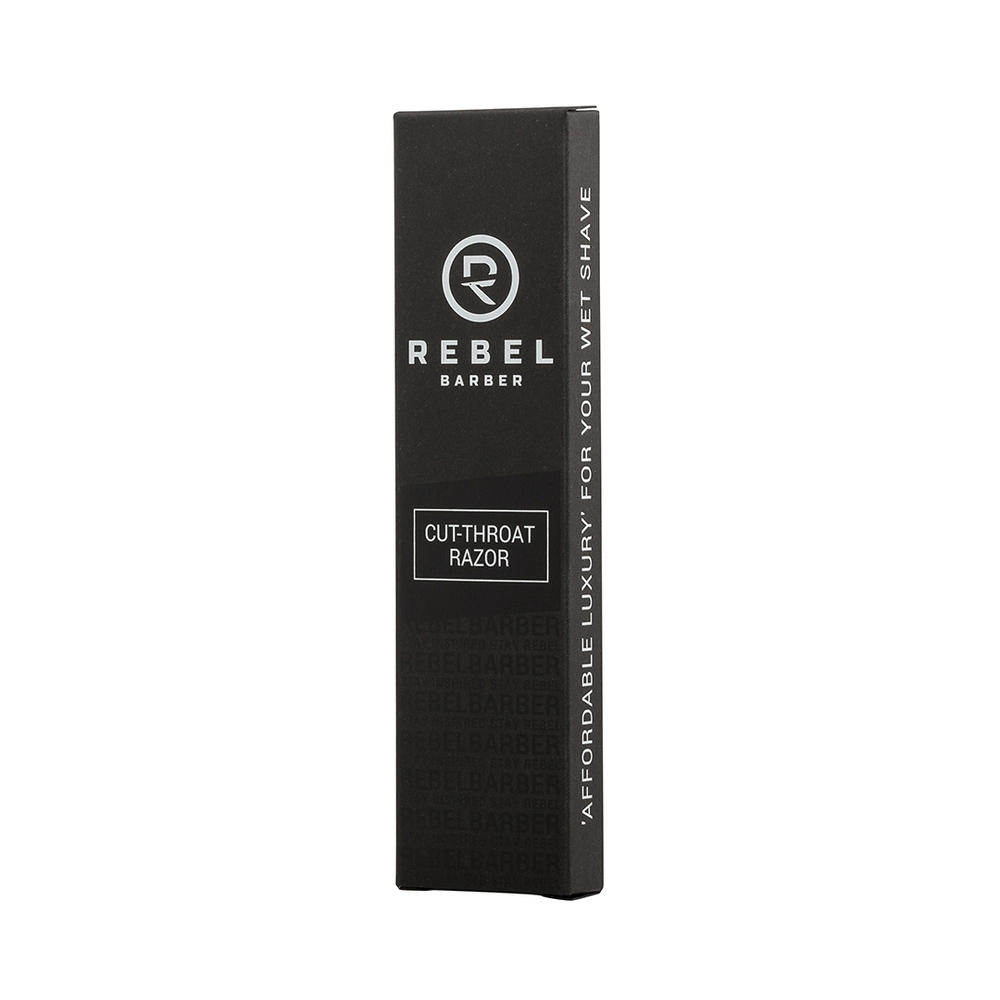 Бритва шавет со сменными лезвиями Rebel Barber Predator Black