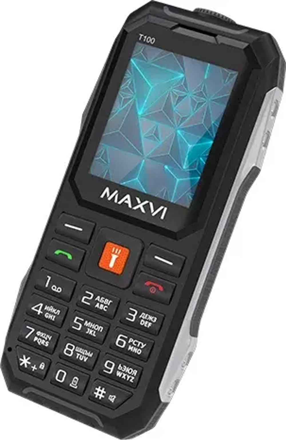 Сотовый телефон Maxvi T100 Black