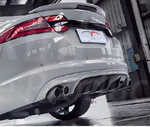 Карбоновый диффузор в стиле XFRS для Jaguar XF 2012-2015 Ягуар