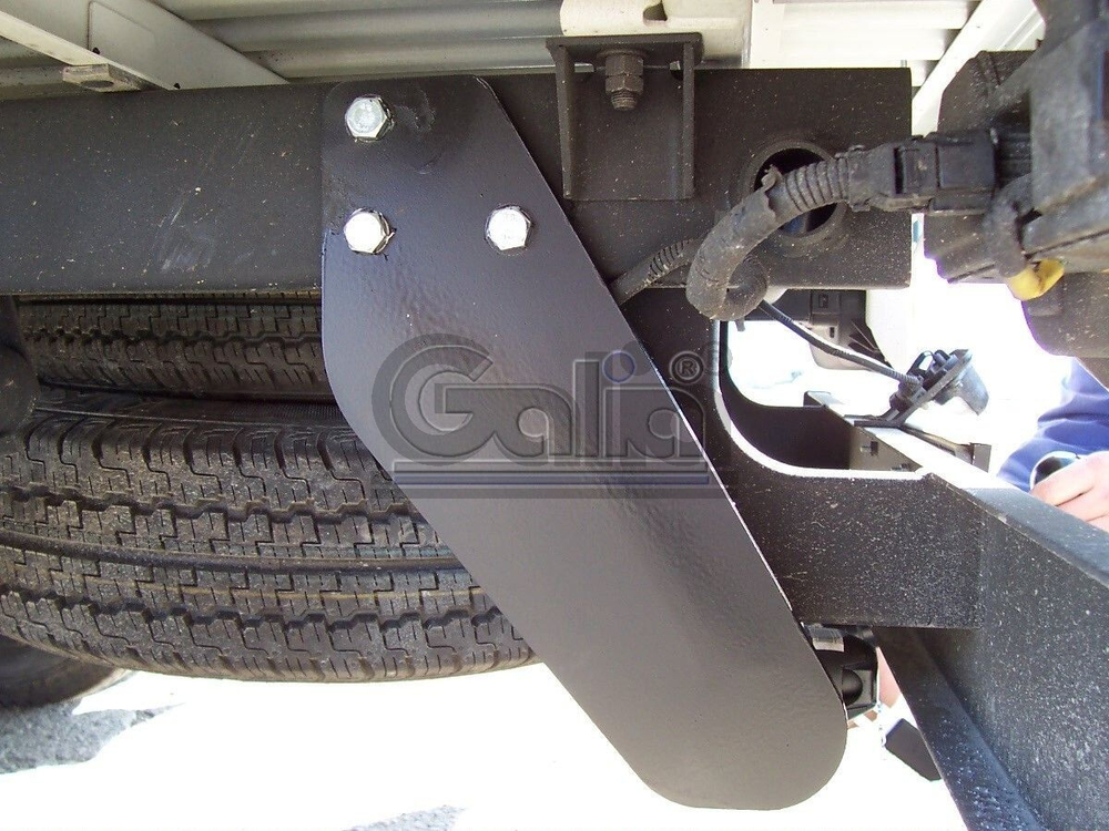 Фаркоп оцинкованный Galia K026C для KIA K 2500 бортовой 2003-(паспорт и сертификат в комплекте)(без электрики)