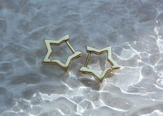 Серьги Звезды 20мм