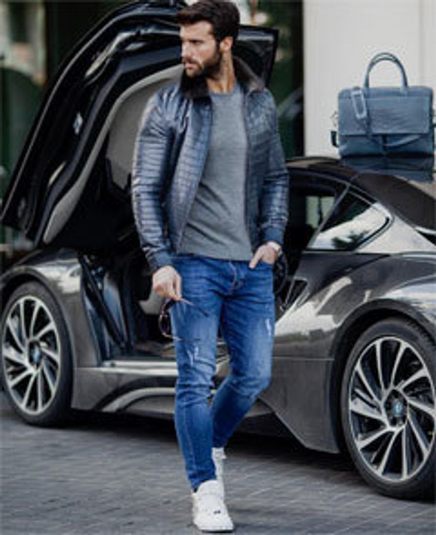 Куртки из кожи крокодила - выбор успешных людей