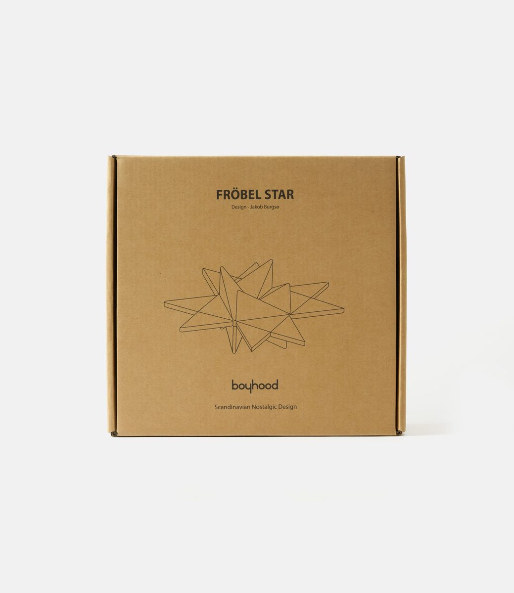Boyhood Fröbel Star Table Oak — фигурка из дерева