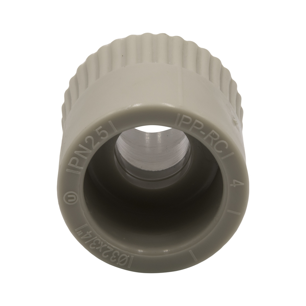 Муфта комб. нар 32х3/4'' EVER® plast  СЕРЫЙ (Россия)