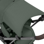 Детская прогулочная коляска Joolz Aer 2 с бампером и реверсивным блоком Forest Green