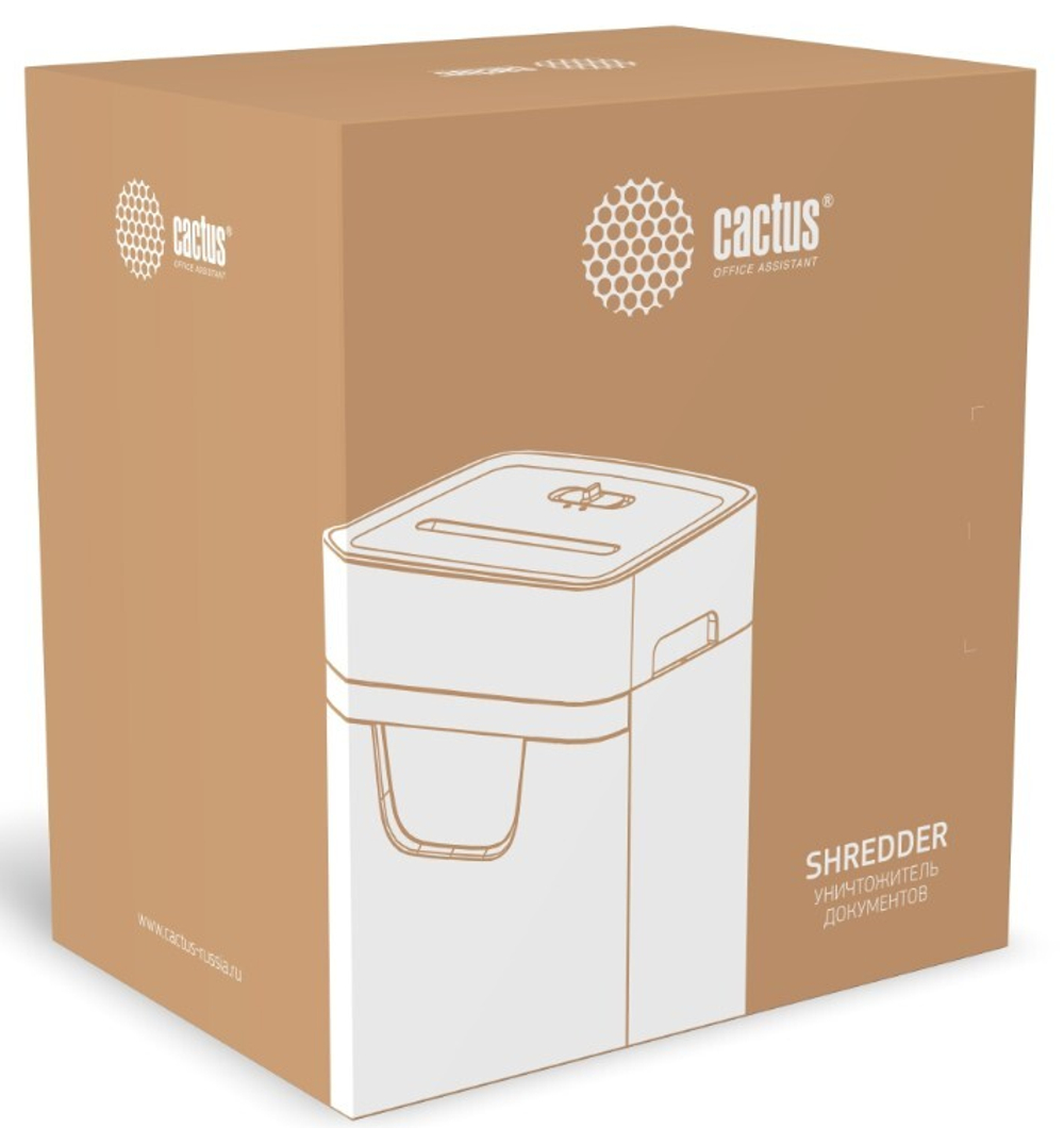 Уничтожитель бумаг  Cactus CS-SH-E5