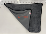 E-01 XX / Мягкое полотенце из микрофибры для чистки автомобиля (серый) 60x50 см (за 1 шт.) Оптом