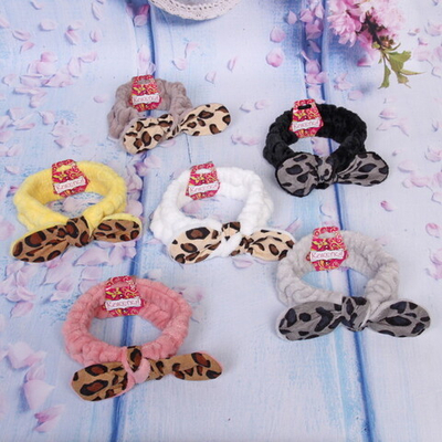 Повязка на голову «Beauty Mapafet- Леопард», 6 цветов, 6*20см