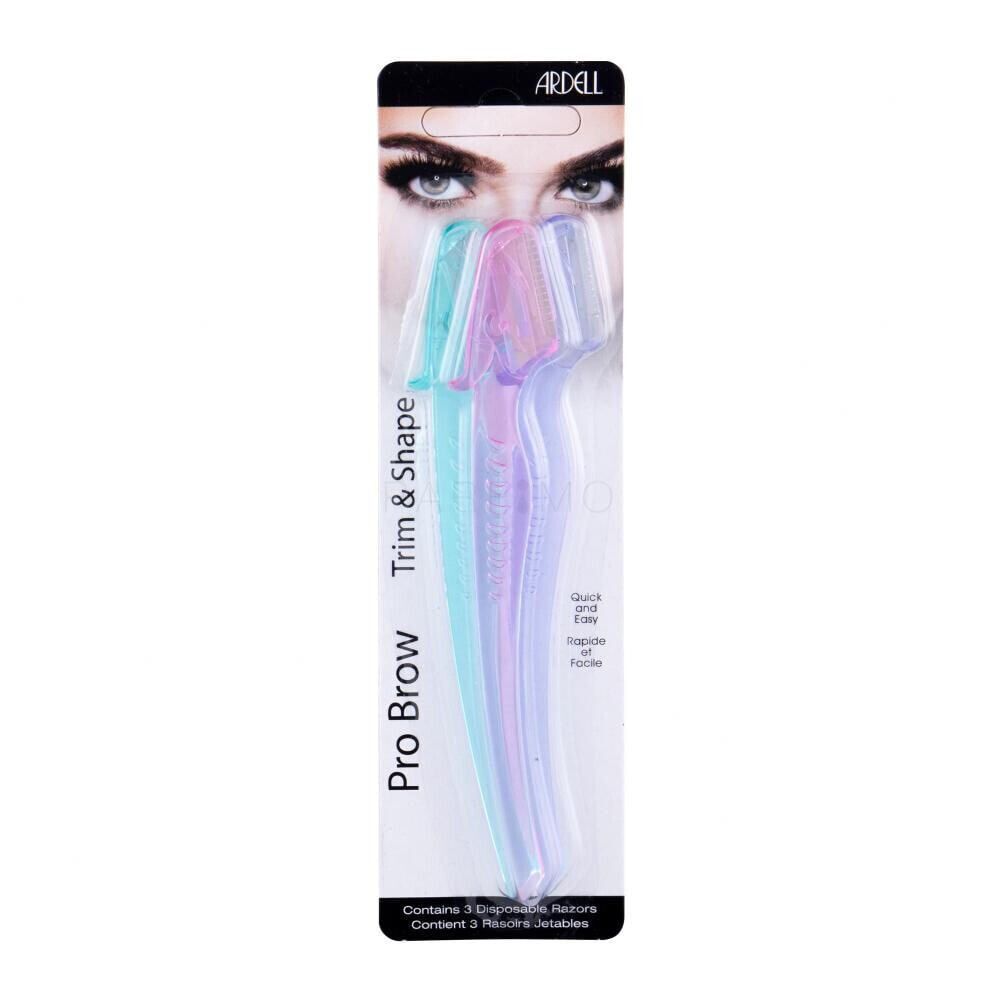 Ardell Pro Brow Trim &amp; Shape 1 St. wimpern- und augenbrauenpflege für Frauen Haarschneidemaschine 3 St.