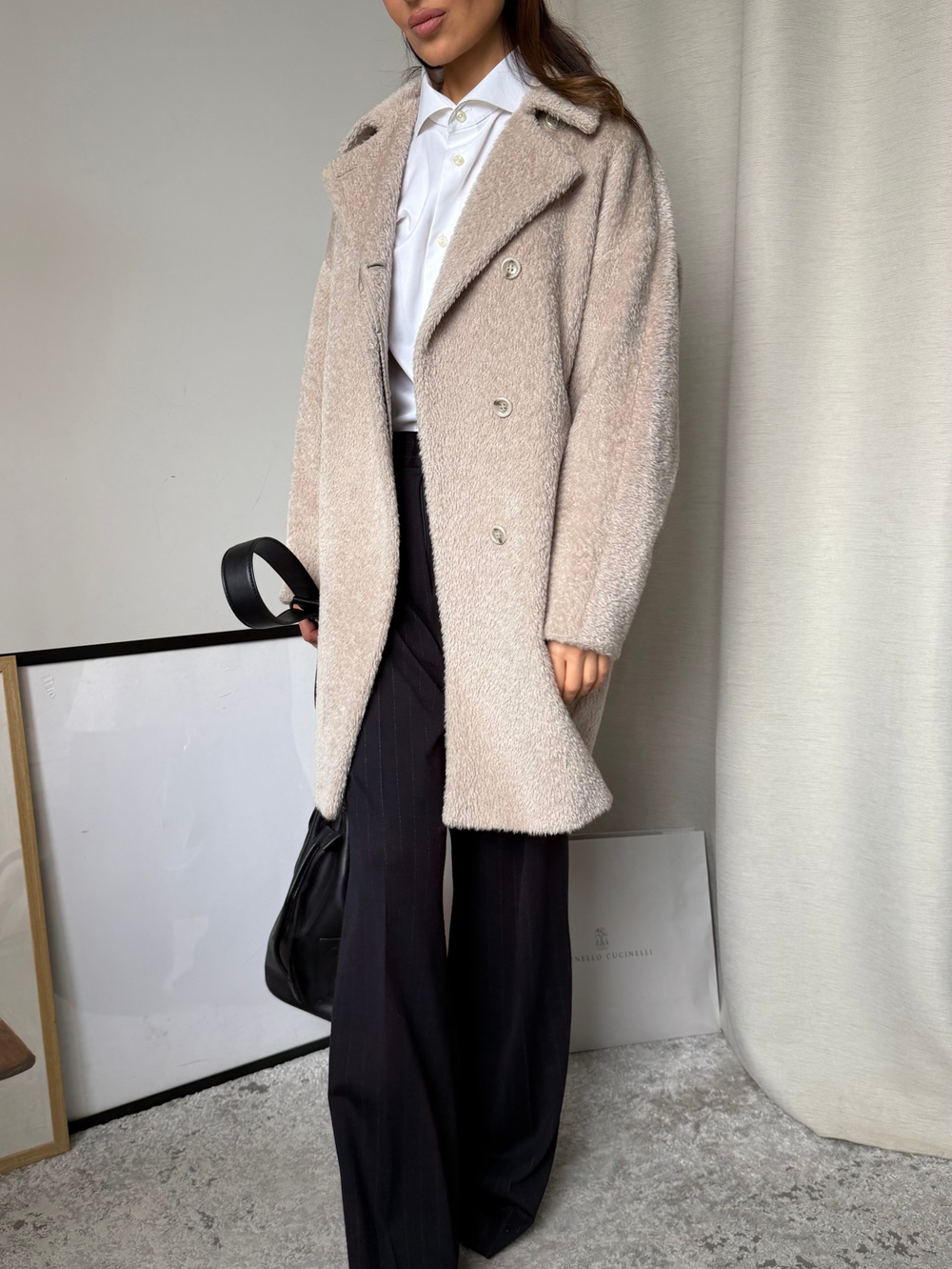 Пальто шерстяное Max Mara Studio, S