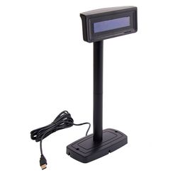 Дисплей покупателя ШТРИХ-Т D3 (USB, LCD 2x20) черный